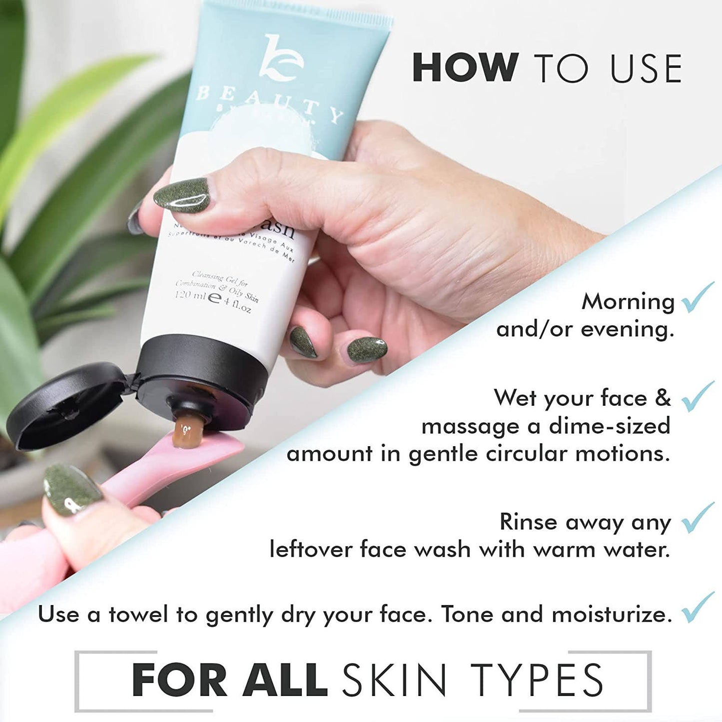 Face Wash with Superfruit and Sea Kelp 4oz
