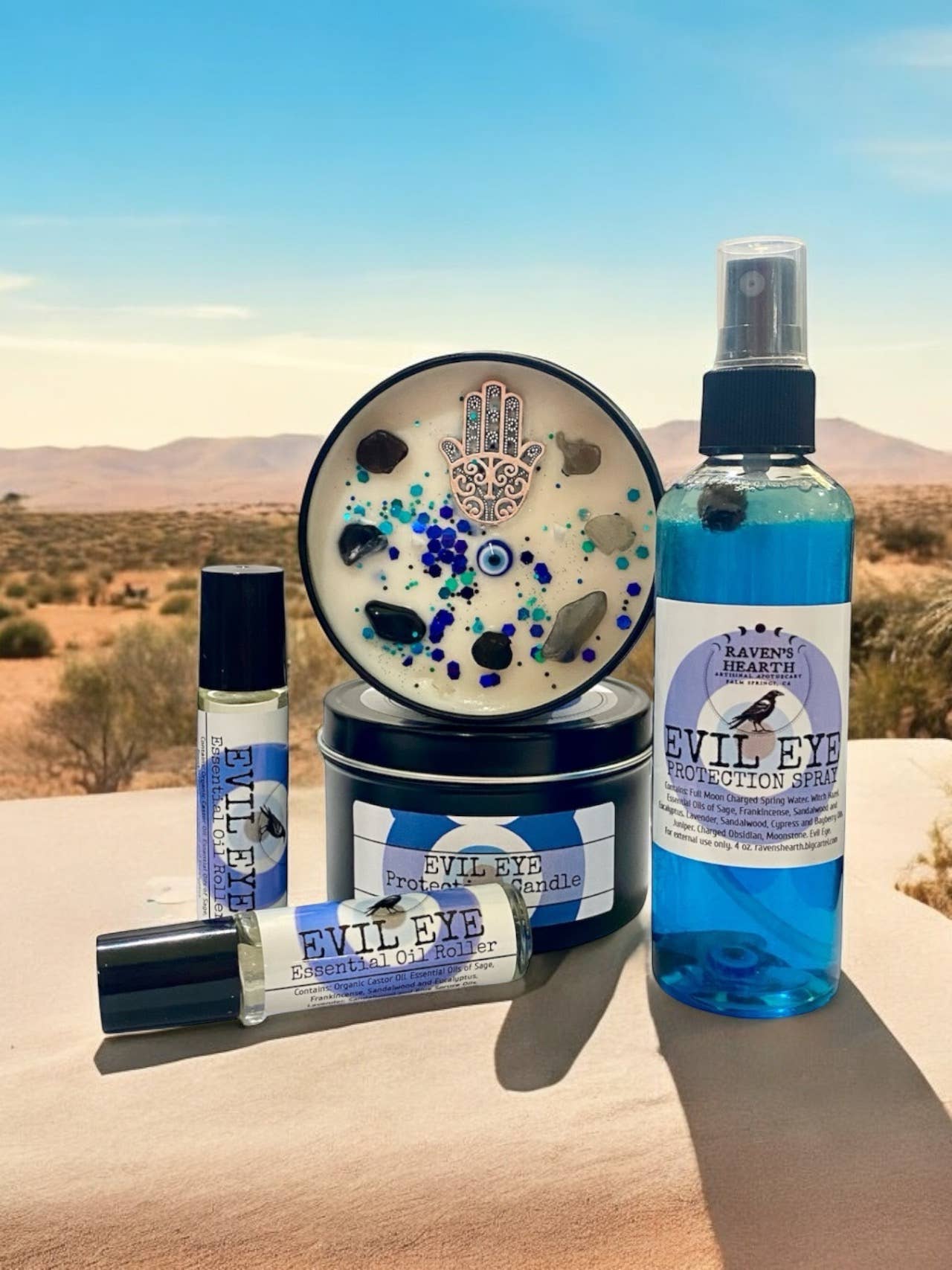 Evil Eye Smudge Spray | Spruce & Sandalwood