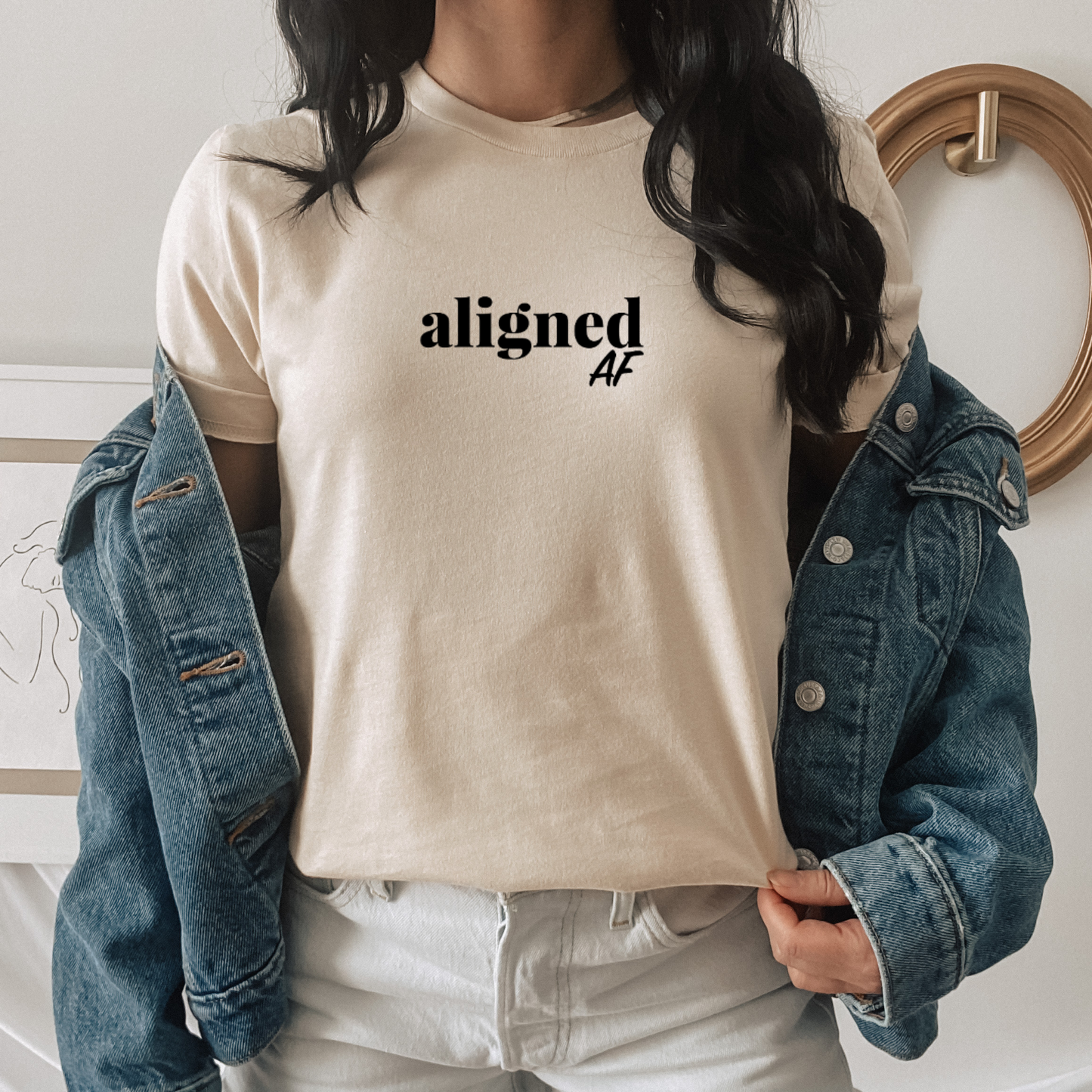 Aligned AF T-Shirt & Sweatshirt