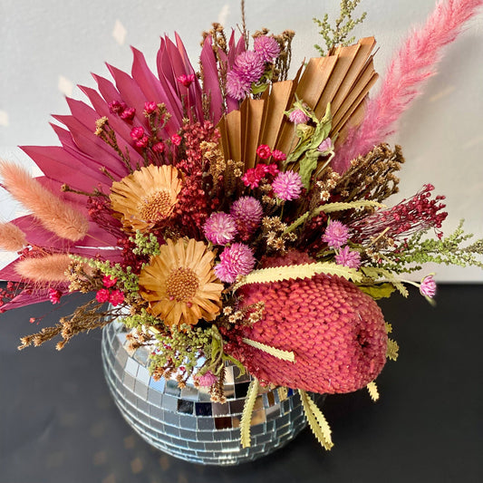 Disco Ball Arrangement - 6"