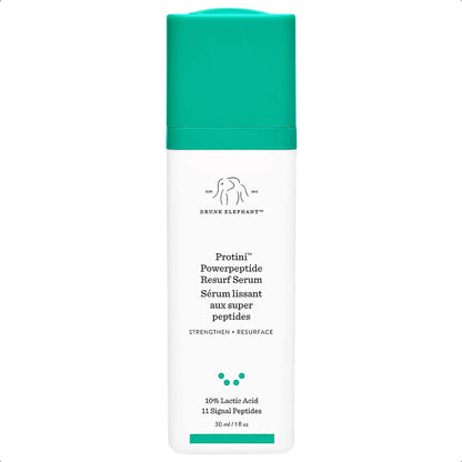 Drunk Elephant Protini Powerpeptide Resurf Serum. Strengthen