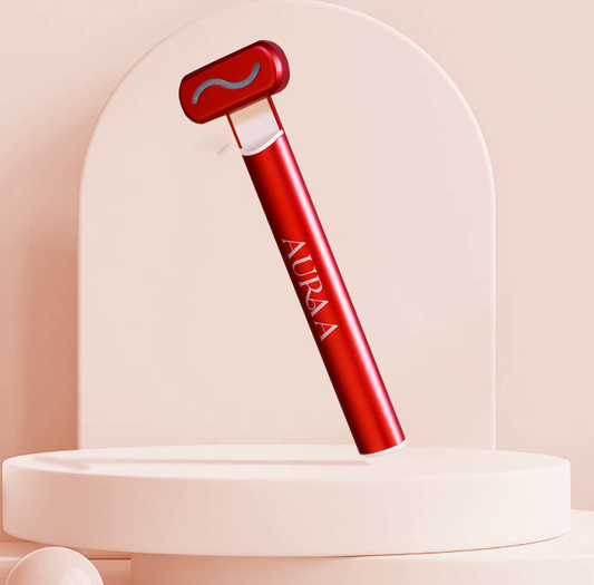 Auraa™ Skincare Wand with Red Light Therapy