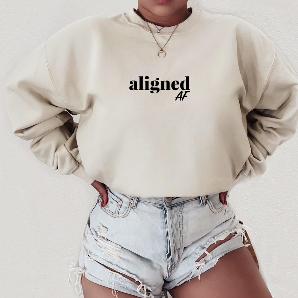 Aligned AF T-Shirt & Sweatshirt